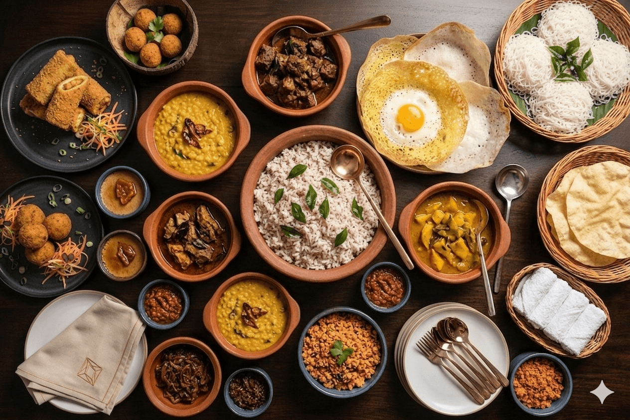 Sri Lankan food and cooking at Kottu Hut Bristol