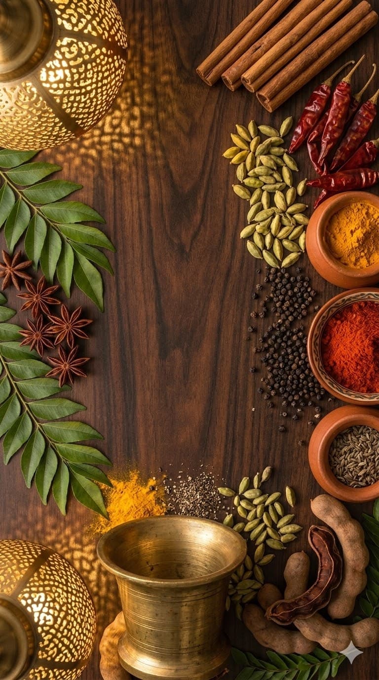 Sri Lankan spices and ingredients at Kottu Hut Bristol